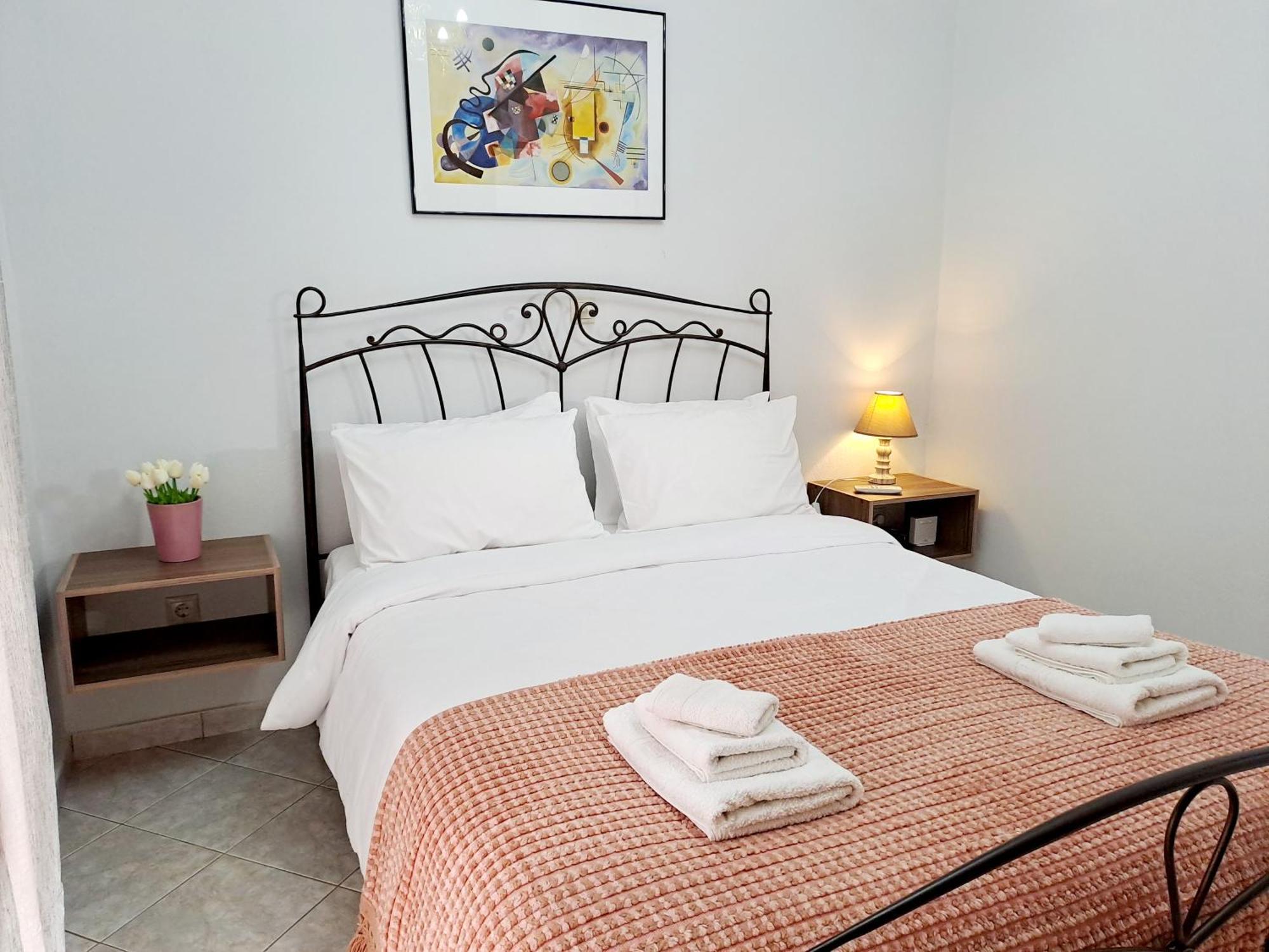 Bright Apartment In Nea Palatia • Oropos Exteriör bild