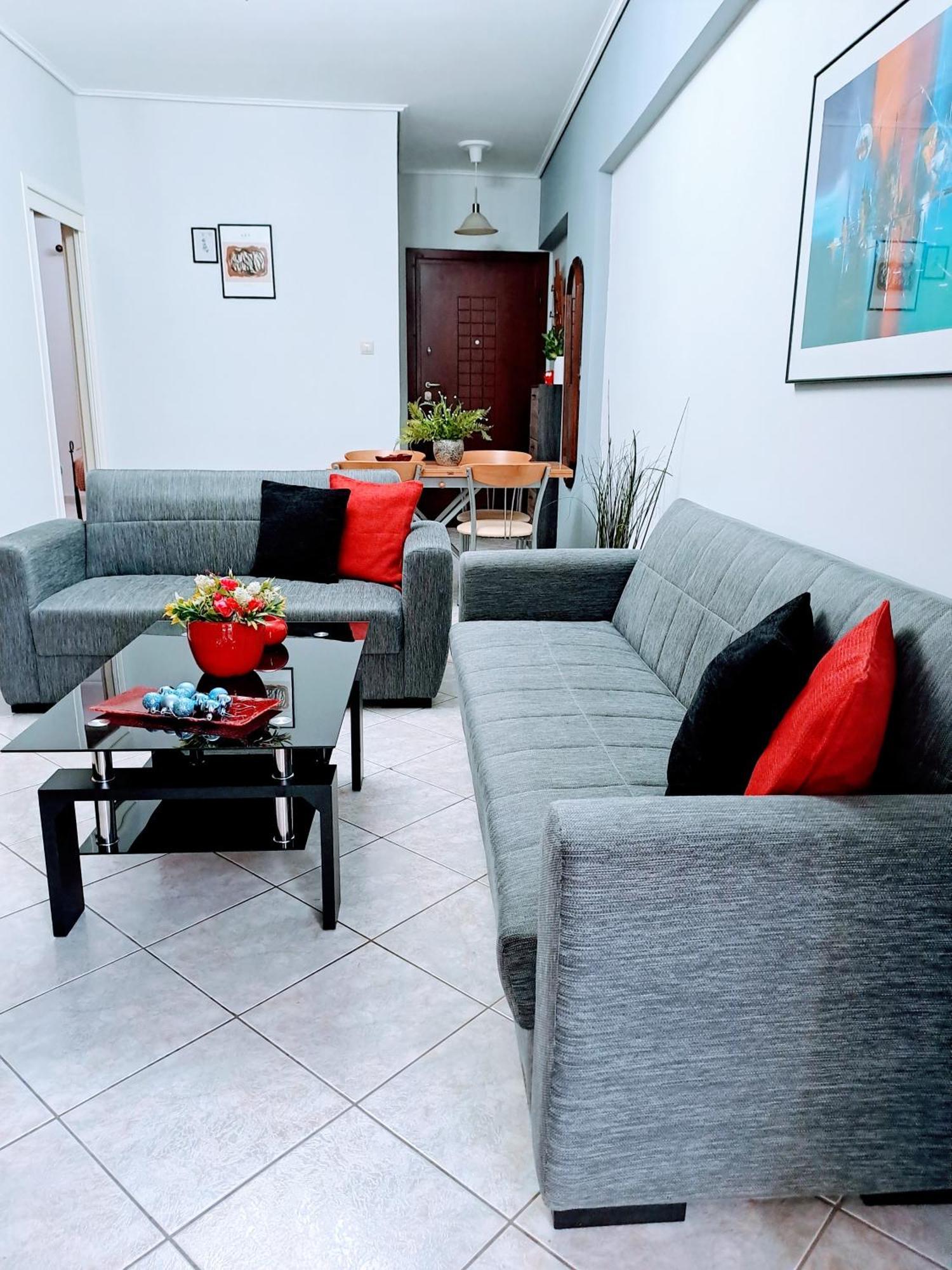 Bright Apartment In Nea Palatia • Oropos Exteriör bild